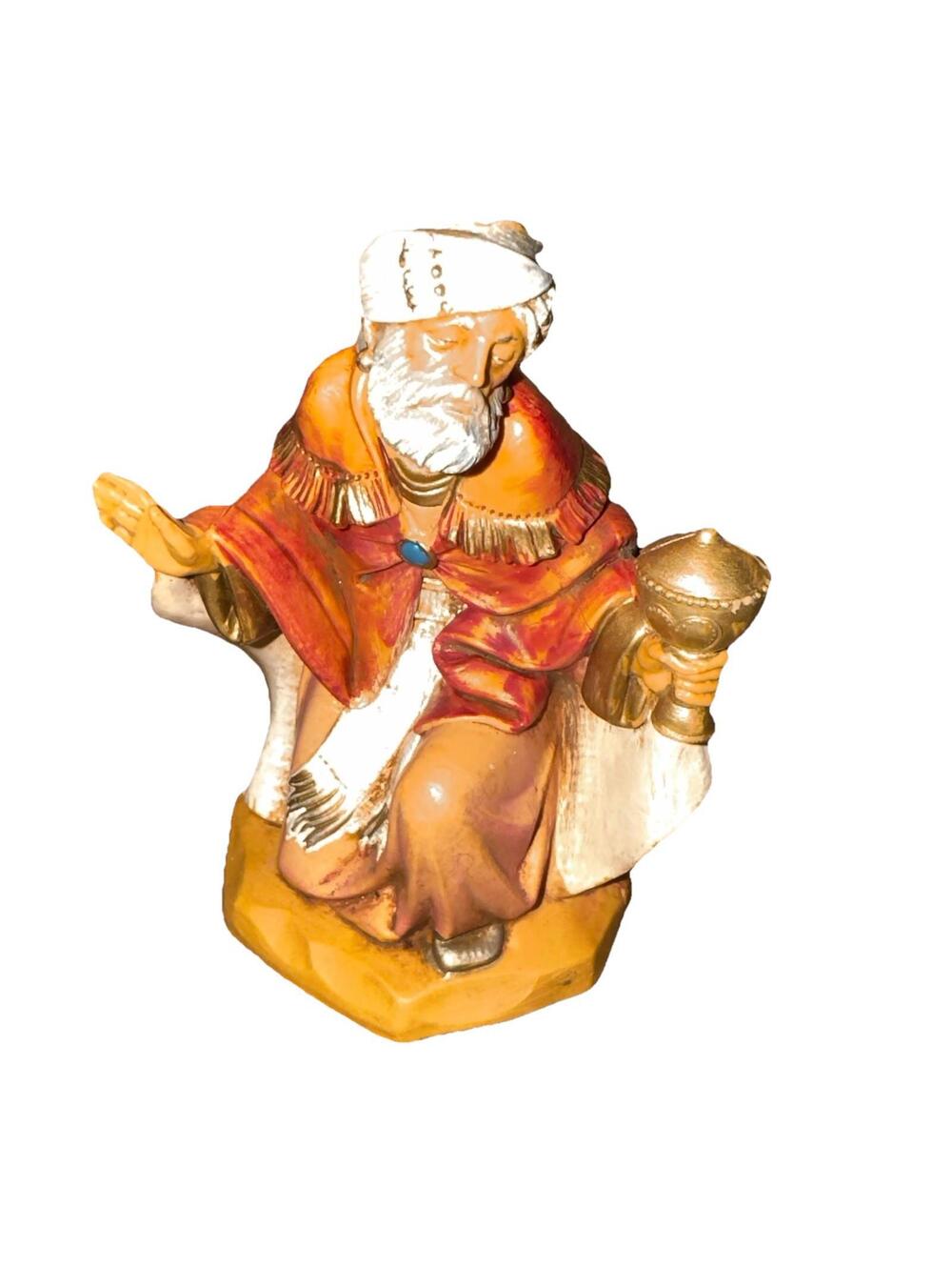 Fontanini Italy 5" Scale 3 King Gaspar Figurine Frankincense Nativity vintage